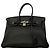 Borsa Tote Hermès Birkin 35 Togo Nera Nero