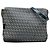 Sac à bandoulière en toile Zucchino gris Fendi Marron