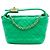 Chanel Verde Piccolo Hobo in Pelle di Agnello Trapuntata Perfect Meeting