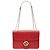 Gucci Rot Medium Dollar Kalbsleder Umhängetasche Interlocking G