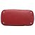 Borsa a spalla Prada in Vitello Daino Rosso - vista 3