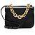Borsa a spalla piccola in pelle liscia Mount Envelope con catena di Bottega Veneta