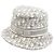 Christian Dior Cappello bucket in cotone Dior Trotter Oblique Bianco