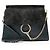 Chloé Borsa a spalla media Faye in suede di vitello Chloe Verde