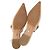 Bailarinas slingback Christian Dior J'Adior charol beige - vista 4