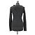 Coperni Schwarze Langarmbluse mit Cut Out Details - Ansicht 2