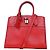 Borsa City Steamer in pelle PM Louis Vuitton Rosso