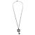 Collana con perle Chanel CC in metallo con perle Nero