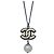 Collana con perle Chanel CC in metallo con perle Nero - vista 2