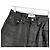 Jeans de mezcla de cuero con cintura ajustada de los 90 Agolde Negro - vista 3