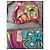 Christian Dior Bikini de Dos Piezas Estampado Floral Verde Fuchsia Fucsia - vista 3