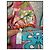 Christian Dior Bikini de Dos Piezas Estampado Floral Verde Fuchsia Fucsia - vista 4