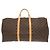 Borsa Boston Keepall 60 Monogram Louis Vuitton Marrone Monogramma