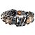 Schwarzer Metallbandring Louis Vuitton