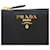 Billetera bi-fold Saffiano de Prada Negro Rosa - vista 7
