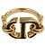Goldplattierter Bandring 30 Montaigne Christian Dior Golden - Ansicht 4