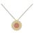 Collana in argento con motivo floreale Coco Mark di Chanel