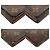 Billetera bi-fold Louis Vuitton Castaño Monograma - vista 3