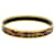 Hermès Hermes Black and Gold Enamel PM Bangle Golden  - view 2