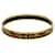 Hermès Hermes Black and Gold Enamel PM Bangle Golden  - view 3