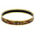 Hermès Hermes Black and Gold Enamel PM Bangle Golden  - view 4