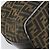 FENDI Zucca Canvas Handtasche Braun Schwarz Auth 160054 - Ansicht 10