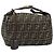FENDI Zucca Canvas Handtasche Braun Schwarz Auth 160054 - Ansicht 2