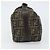FENDI Zucca Canvas Handtasche Braun Schwarz Auth 160054 - Ansicht 4
