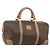 Céline Borsa Boston in tela Macadam CELINE in pelle PVC marrone oro Auth 160040 D'oro