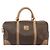 Céline Borsa Boston in tela Macadam CELINE in pelle PVC marrone oro Auth 160040 D'oro - vista 2