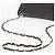 BALLY Borsa a Spalla con Catena Pelle Nera Oro Auth 161547 Nero D'oro - vista 7