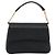 BALLY Bolso de mano de cuero negro y dorado Auth 161359 - vista 2