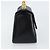 BALLY Bolso de mano de cuero negro y dorado Auth 161359 - vista 5