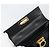 Borsa a mano Gancini in pelle nera e oro Salvatore Ferragamo Auth hk3303 Nero D'oro - vista 15