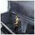 Borsa a mano Gancini in pelle nera e oro Salvatore Ferragamo Auth hk3303 Nero D'oro - vista 20
