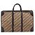 Borsa a mano in tela Trotter Christian Dior Beige Oro Auth 159277 - vista 3