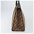 Borsa a mano in tela Trotter Christian Dior Beige Oro Auth 159277 - vista 4