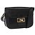 Céline Borsa a Spalla CELINE in Pelle Nera Oro Auth 160698 Nero D'oro