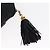 BALLY Bolsa de Ombro com Corrente Couro Marinho Dourado Auth 161052 Azul marinho - vista 14