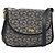 Céline Borsa a Spalla Celine C Sulky in Tela Blu Navy e Oro Auth 161412 D'oro