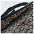 Céline Borsa a Spalla Celine C Sulky in Tela Blu Navy e Oro Auth 161412 D'oro - vista 16