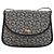 Céline Borsa a Spalla Celine C Sulky in Tela Blu Navy e Oro Auth 161412 D'oro - vista 2