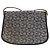 Céline Borsa a Spalla Celine C Sulky in Tela Blu Navy e Oro Auth 161412 D'oro - vista 3