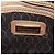 Borsa Boston in tela a nido d'ape PVC nera e oro Auth 158426 Christian Dior Nero D'oro - vista 16