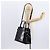 Borsa a Mano GUCCI Smalto 2 vie Nero Oro Auth 158500 D'oro - vista 23