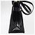 Borsa a Mano GUCCI Smalto 2 vie Nero Oro Auth 158500 D'oro - vista 5