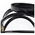 Borsa a Mano GUCCI Smalto 2 vie Nero Oro Auth 158500 D'oro - vista 9