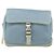 PRADA Schultertasche Nylon Hellblau Silber Authentisch 161224 - Ansicht 2