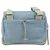 PRADA Schultertasche Nylon Hellblau Silber Authentisch 161224 - Ansicht 3