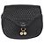 BALLY Borsa a Spalla a Catena Pelle Nera Oro Auth 161473 Nero D'oro - vista 2